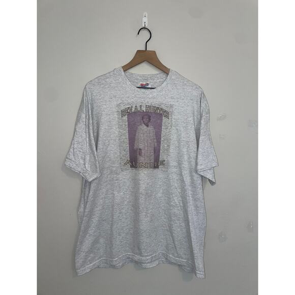 Vintage Reverend Shirt Rev. A.L. Hunter Auntie Church Jesus 90s Tee VTG 1990s XL - Picture 1 of 8